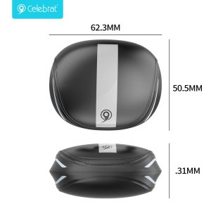 Celebrat W78 100ms Low Latency Gaming TWS Earbuds Size