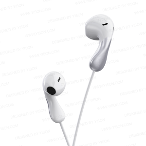 Celebrat G29 White Wired Earphones with Mic, 14mm Driver & Deep Bass