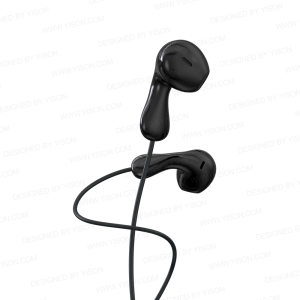 Celebrat G29 Black Wired Earphones with Mic, 14mm Driver & Deep Bass