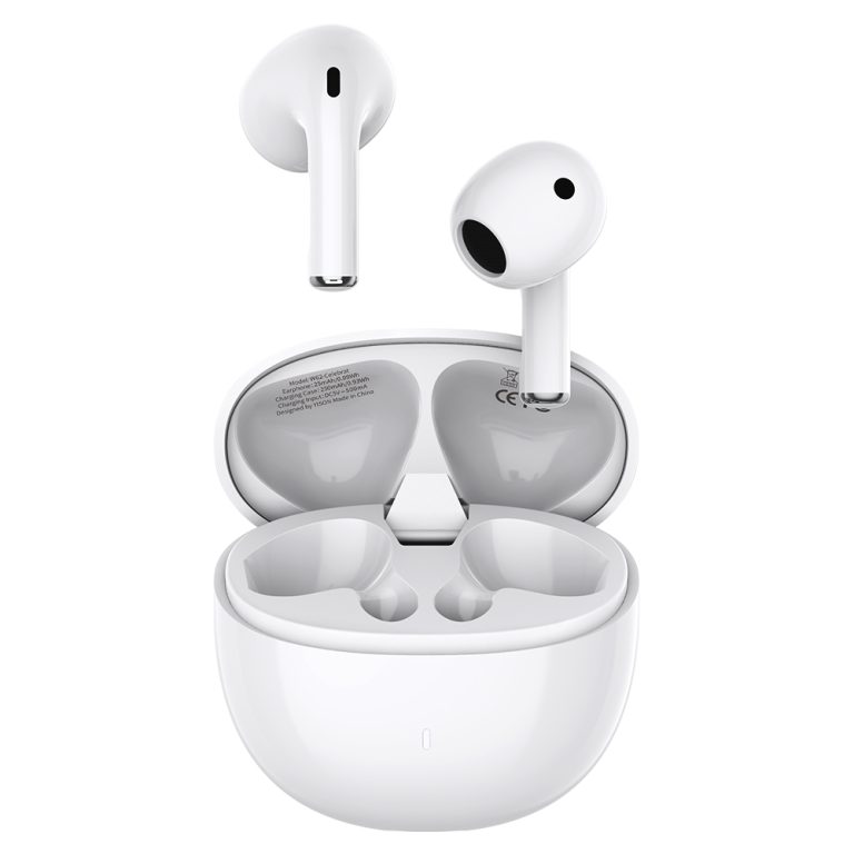 Celebrat W62 Bluetooth 5.3 25mAh Battery in-Ear White TWS Headphones