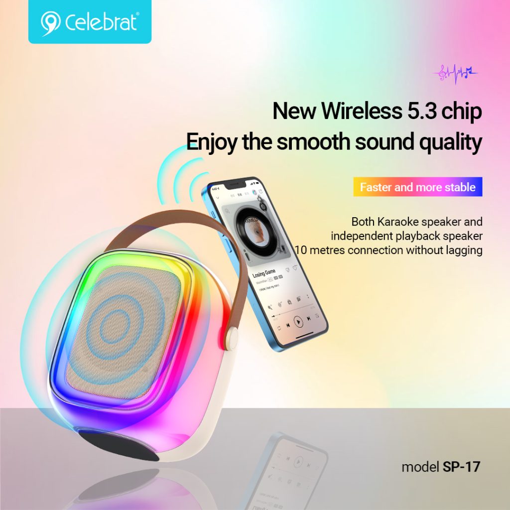 New Wireless 5.3 chip Enjoy the smooth sound quality