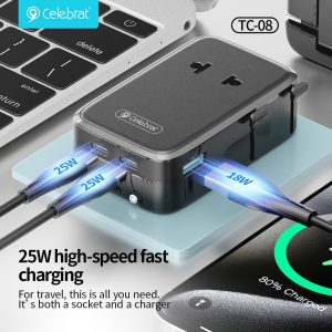 25W high-speed fast charging