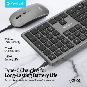Type-C Charging for Long-Lasting Battery Life