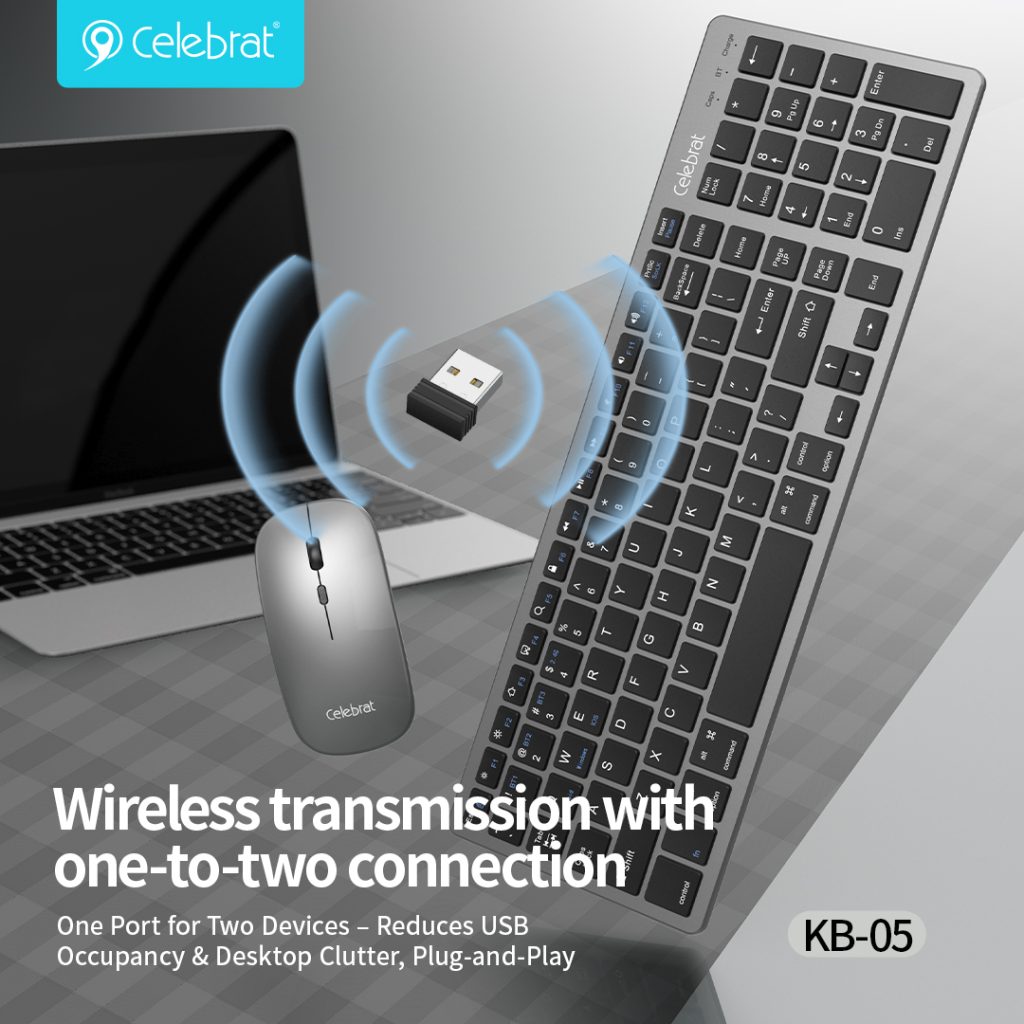 Wireless transmission with one-to-two connection