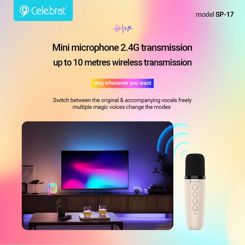 Mini microphone 2.4G transmission up to 10 metres wireless transmisslon