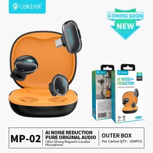 Celebrat MP-02 AI Noise-Canceling Lav Mic For Wholesaler On-Sale