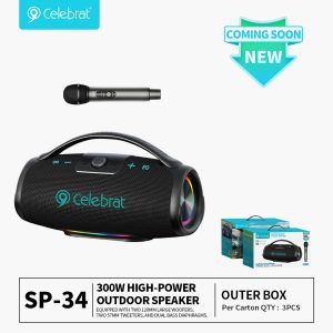 Hot-selling Wholesale Celebrat SP-34 300W Bluetooth Party Speaker