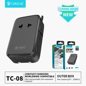 Celebrat TC-08 25W Slim Power Strip For Wholesaler On sell