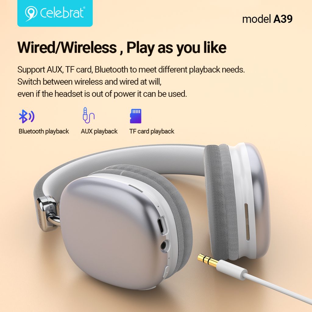 Wired/Wireless , Play as you like