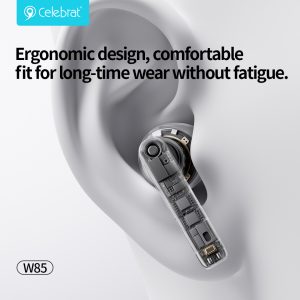 Ergonomic design, comfortable fit for long-time wear without fatigue.