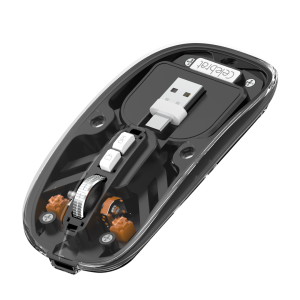 Black Celebrat MO-04 Wholesaler Silent 4‑DPI Wireless Mouse
