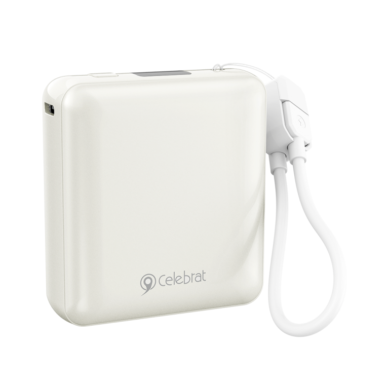 Celebrat Wholesale Only White PB-22 Mini Power Bank