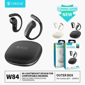 Hot-selling Celebrat W84 8g Open-Ear 3D Surround TWS Earbuds