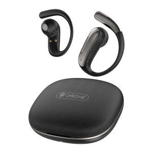 Black Celebrat W84 8g Open-Ear 3D Surround TWS Earbuds
