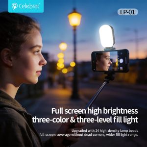 Full screen high brightness three-color & three-level fill light