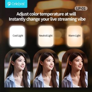Adjust color temperature at will Instantly change your live streaming vibe