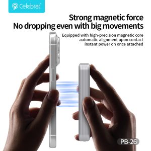 Strong magnetic force No dropping even with big movements