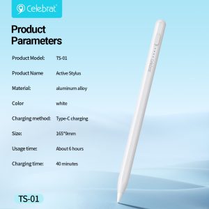 Celebrat TS-01 Magnetic Stylus Pen Product Parameters