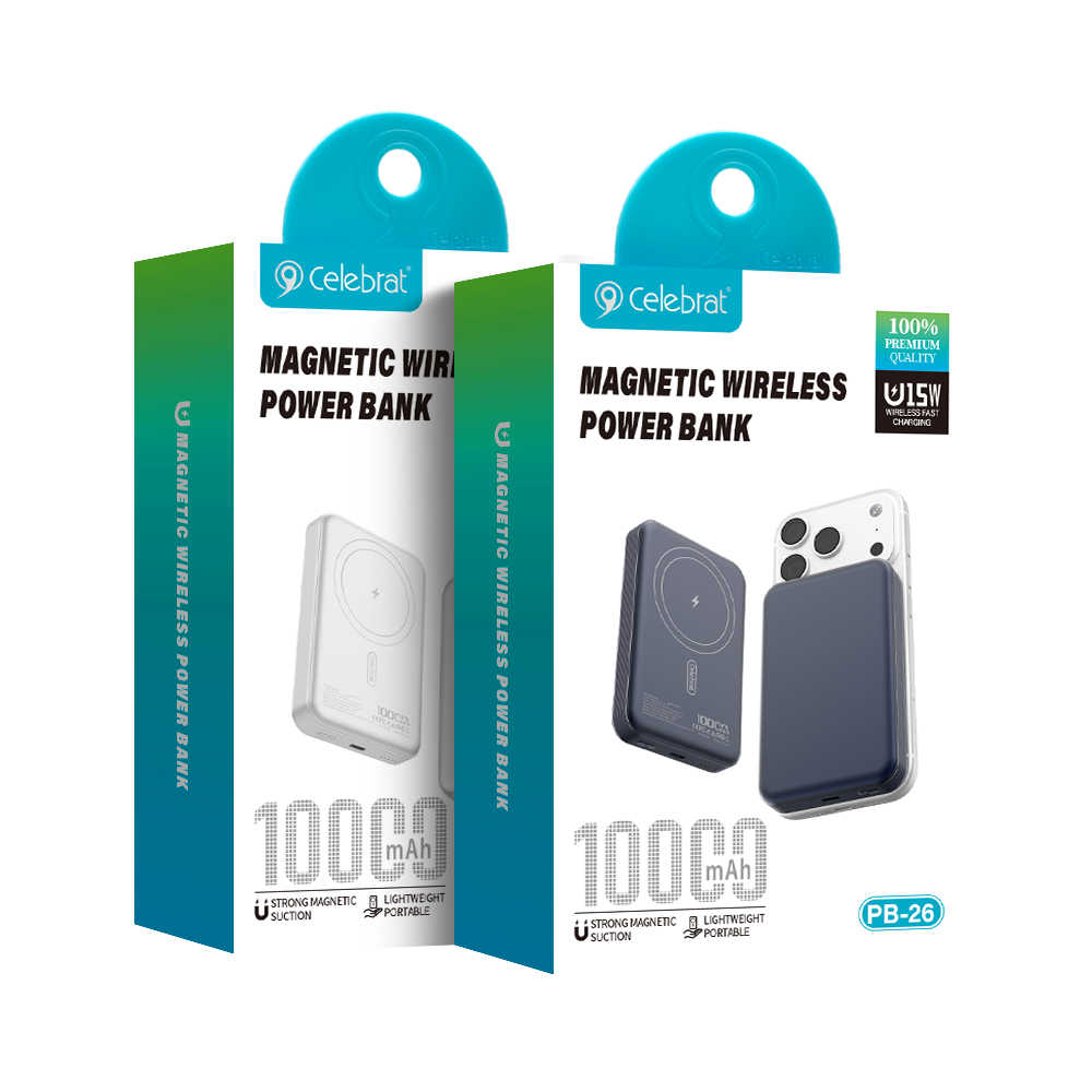 Celebrat PB-26 Power Bank Product Packaging