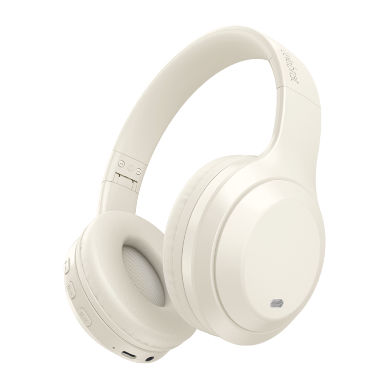 Wholesale Celebrat Beige A46 Bluetooth 5.4 Over-Ear Headphones