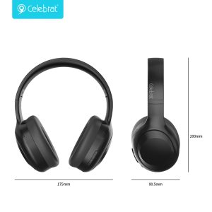 Celebrat A48 Foldable Headphones Product Size