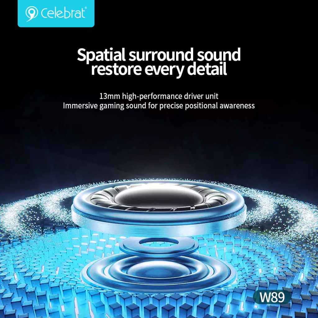 Spatial surround sound
restore every detail