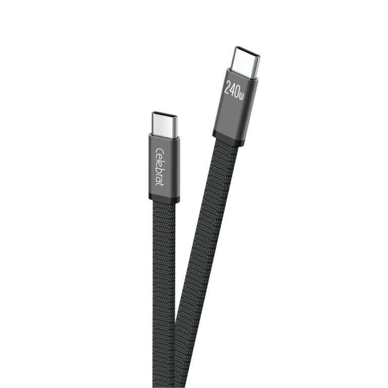 CB‑42 / CB‑43 Series 240W Fast‑Charge Braided USB‑C Cable (Type‑C to Type‑C) – Extreme Charging, Efficient Data Transfer