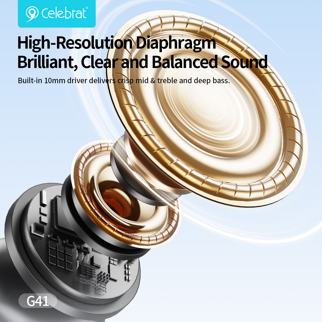 G41 Type-C Wired Earphones
