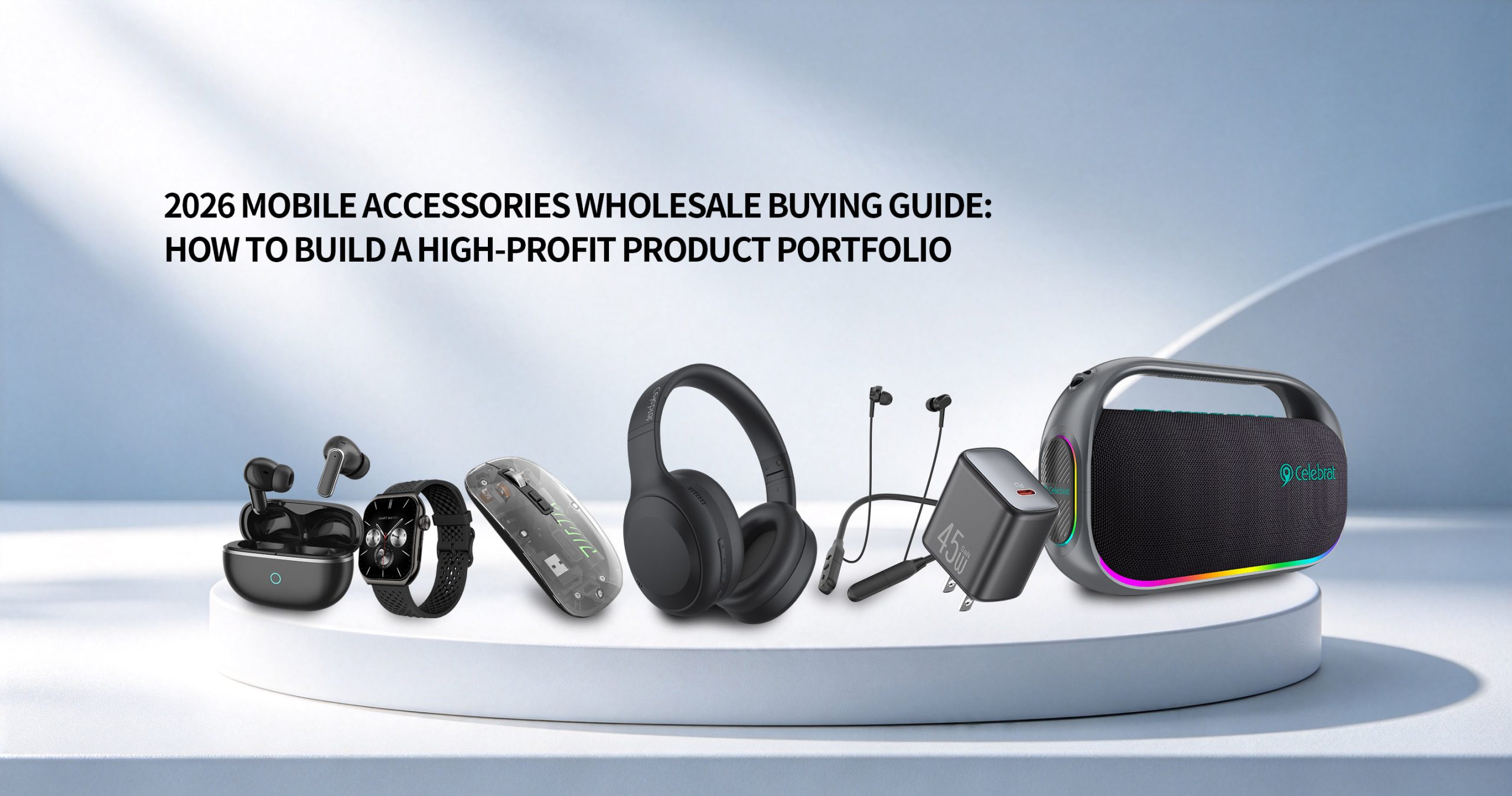 2026 Mobile Accessories Wholesale Buying Guide: How to Build a High-Profit Product Portfolio
